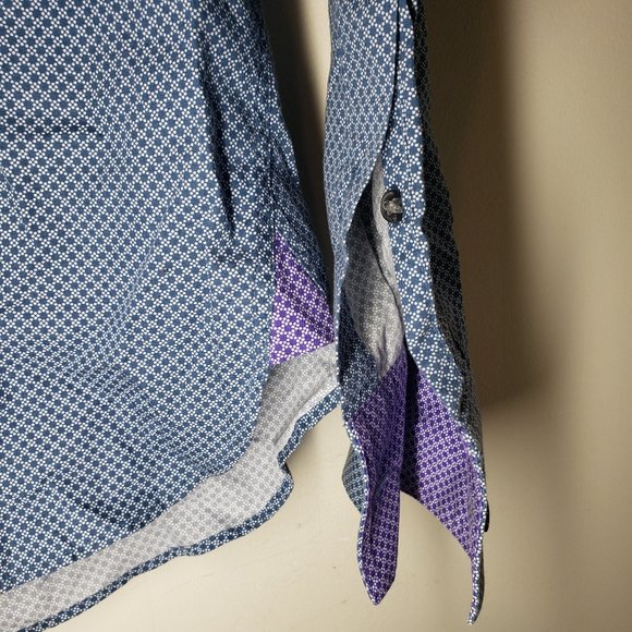 Ted Baker Endurance Button Down Pattern Shirt - Picture 8 of 15